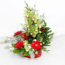 Centro de flor variado